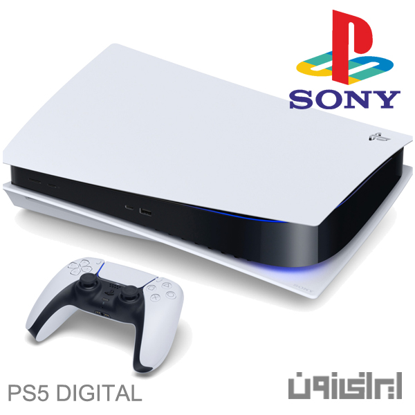 کنسول بازی پلی استیشن سونی ۵ نسخه دیجیتالی ریجن ۲ اروپا PS5 CUH-ZEY2 DIGITAL