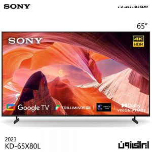 تلویزیون 4 K هوشمند اندرویدی براویا سونی مدل 65 X80L سایز 65 این اینچ